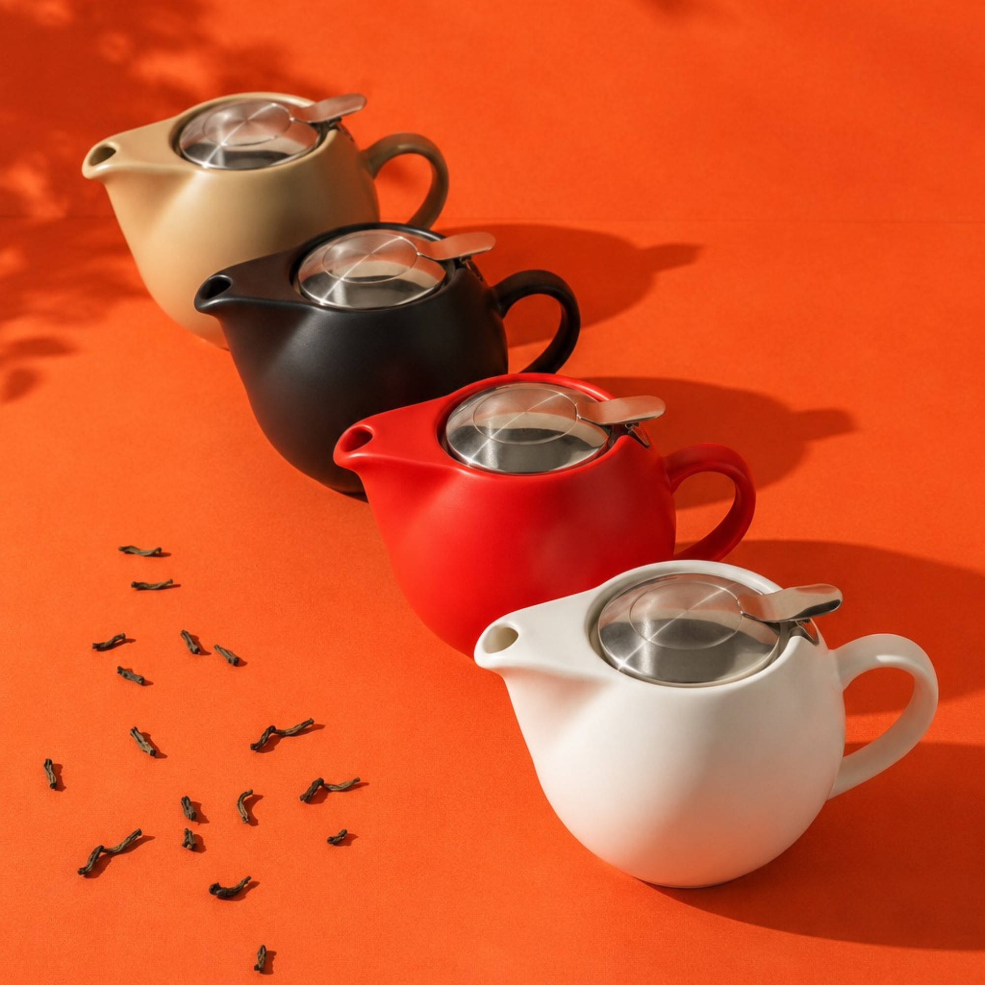 Brew & Bloom Ceramic Infuser Teapot