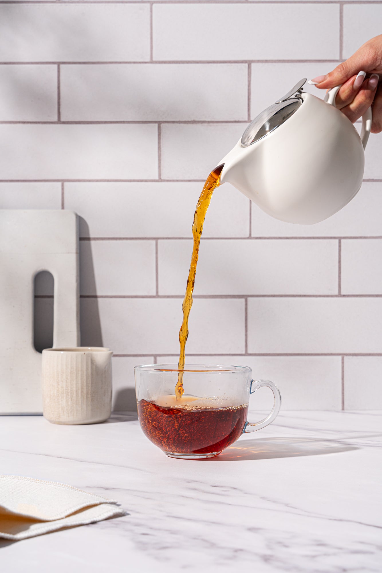Brew & Bloom Ceramic Infuser Teapot