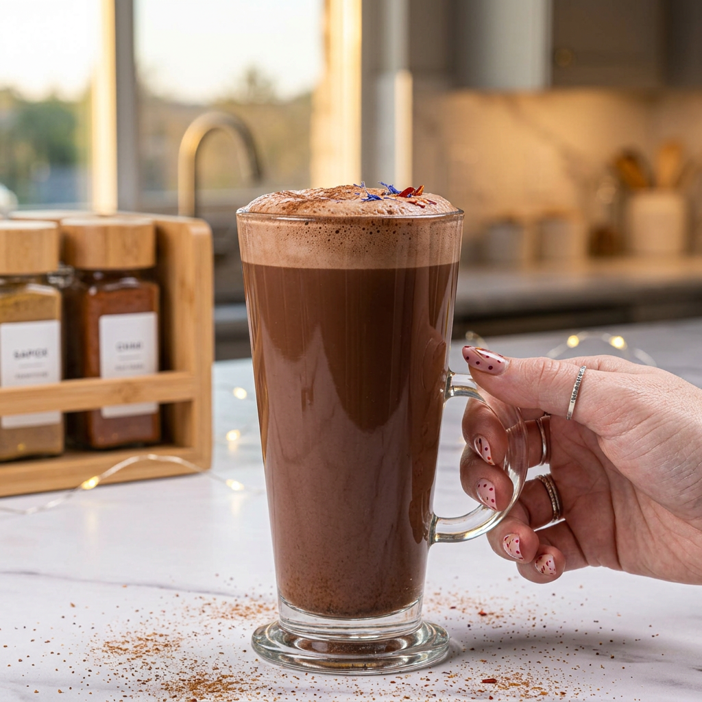 Fire & Foam: A Chilli Chocolate Chai Latte