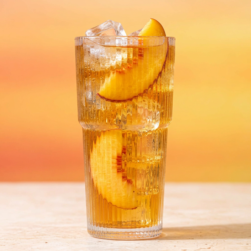 Peach, Please! Your Tea Over Ice