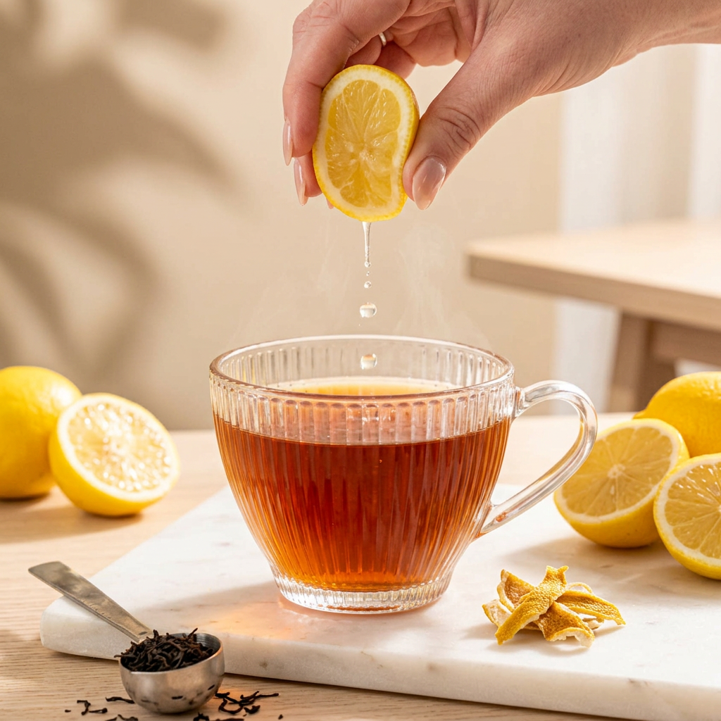 A Little Squeeze: How to Brighten Tea with Lemon