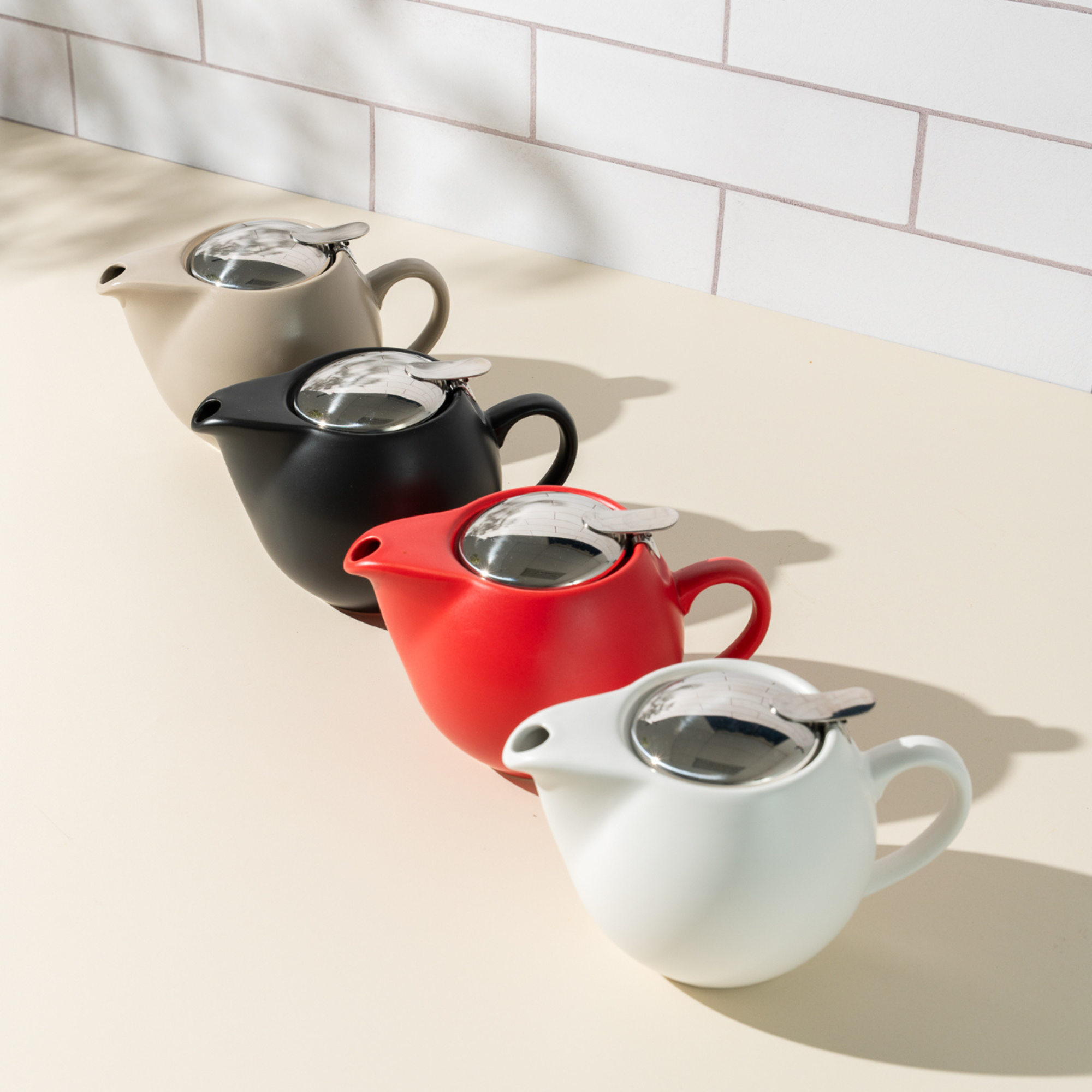 Brew & Bloom Ceramic Infuser Teapot